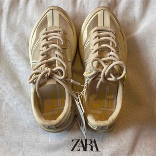 ザラキッズ(ZARA KIDS)の新品未使用☆ZARAキッズスニーカー35 22.3(スニーカー)