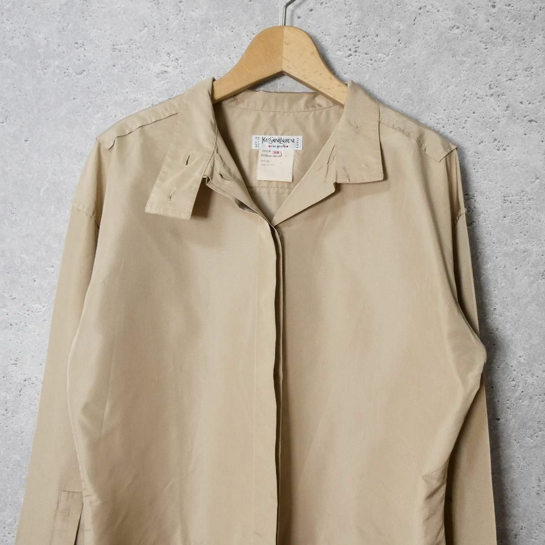 Yves Saint Laurent - 美品 YVES SAINT LAURENT シルク100