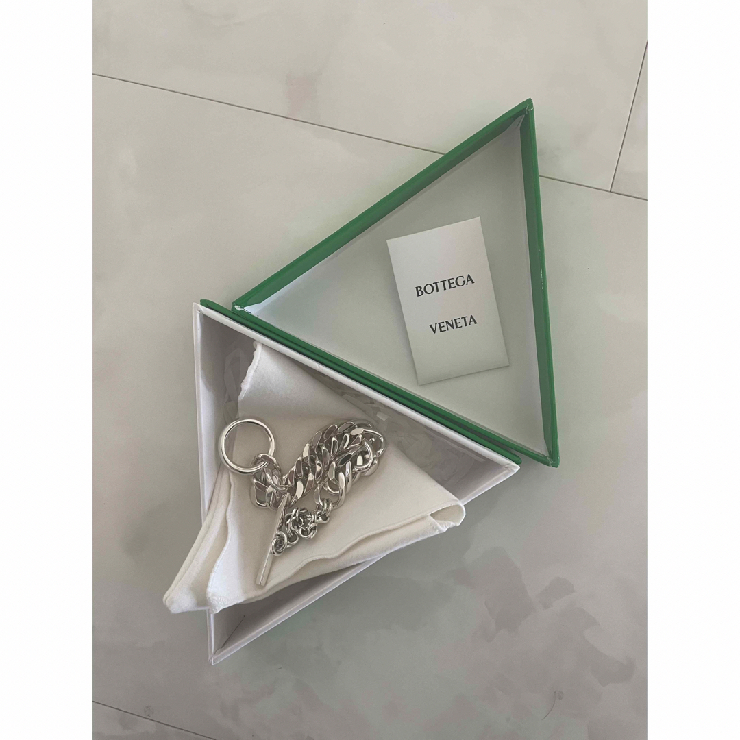 BOTTEGA VENETA ボッテガヴェネタ シルバー Tブレスレット S www