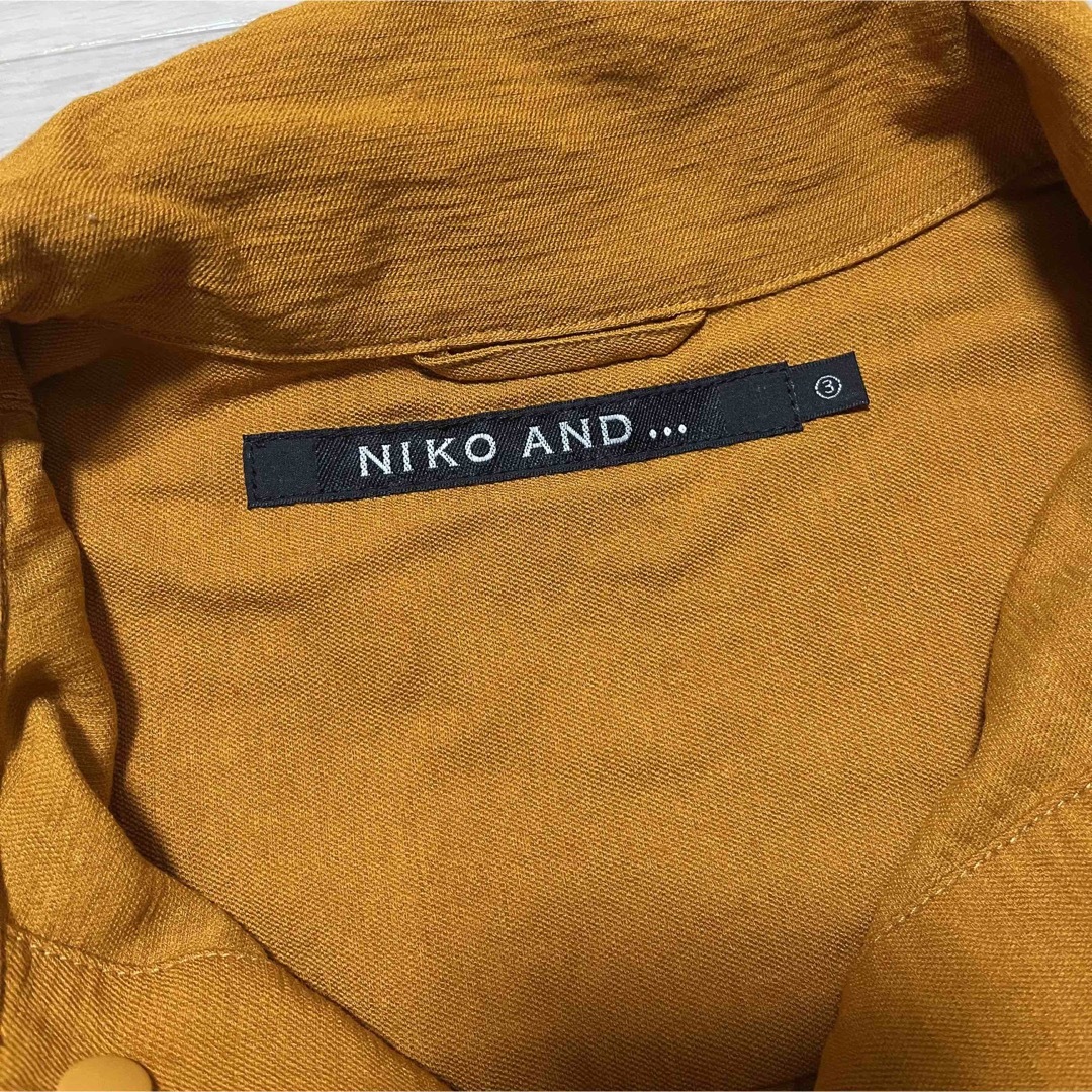 niko and...(ニコアンド)のニコアンド  シャツ Lサイズ(3) メンズのトップス(シャツ)の商品写真