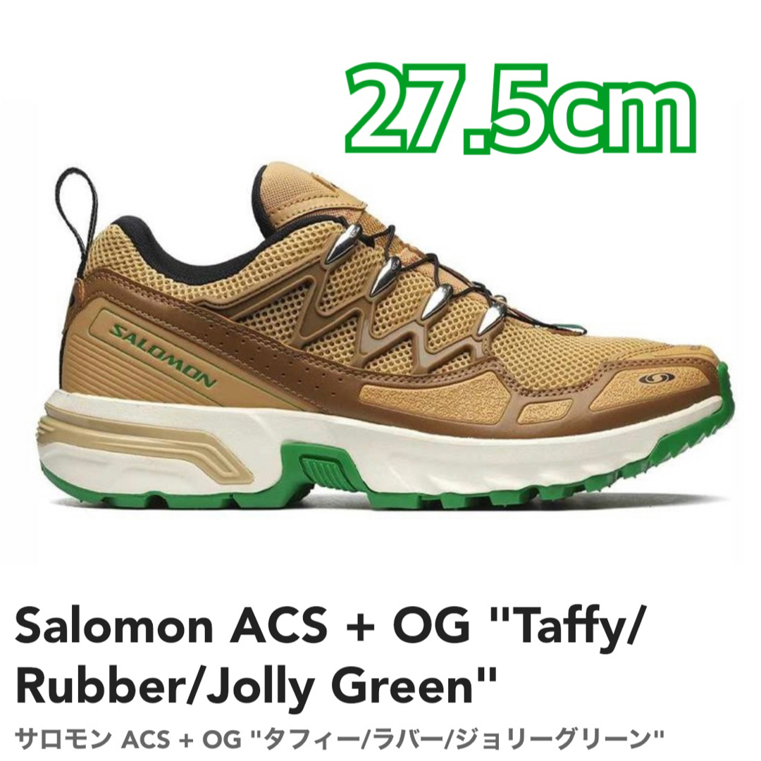 SALOMON(サロモン)のSalomon ACS + OG 27.5cm 新品未使用 サロモン 即日発送 メンズの靴/シューズ(スニーカー)の商品写真