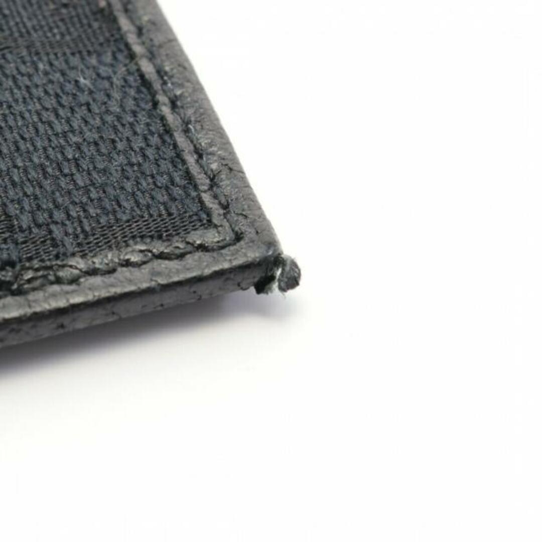 Gucci(グッチ)のGGキャンバス コインケース キャンバス レザー ネイビー ブラック レディースのファッション小物(財布)の商品写真