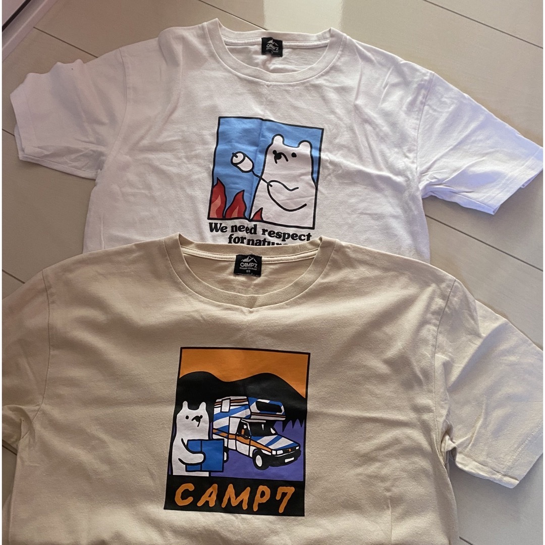 Right-on(ライトオン)のCAMP7  Tシャツ3枚セット　155センチ キッズ/ベビー/マタニティのキッズ服男の子用(90cm~)(Tシャツ/カットソー)の商品写真