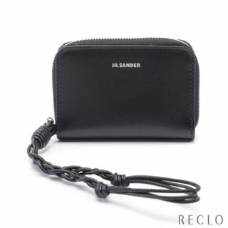 ジルサンダー(Jil Sander)のTangle タングル コインケース レザー ブラック(財布)