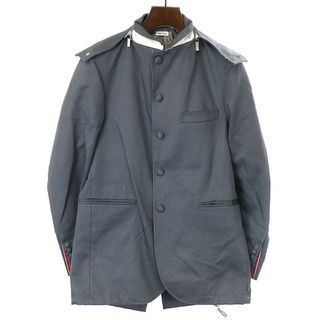 トムブラウン(THOM BROWNE)のTHOM BROWNE トム ブラウン ウールジップアップフーデッドジャケット(その他)