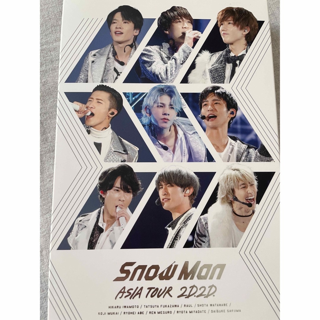 Snow　Man　ASIA　TOUR　2D．2D．（初回盤） Blu-ray