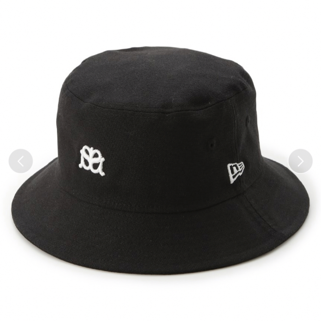 SNIDEL(スナイデル)の【SNIDEL|NEW ERA®】コラボハット ブラック 黒 スナイデル 新品 レディースの帽子(ハット)の商品写真