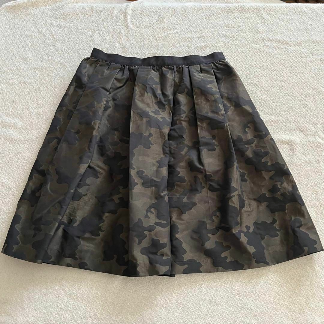 NOLLEY'S sophi ノーリーズソフィ　迷彩柄スカート　size 36 レディースのスカート(ひざ丈スカート)の商品写真
