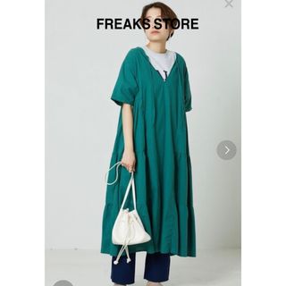 フリークスストア(FREAK'S STORE)のフリークスストア / 2WAYコットン ロングワンピース サマードレス(ロングワンピース/マキシワンピース)