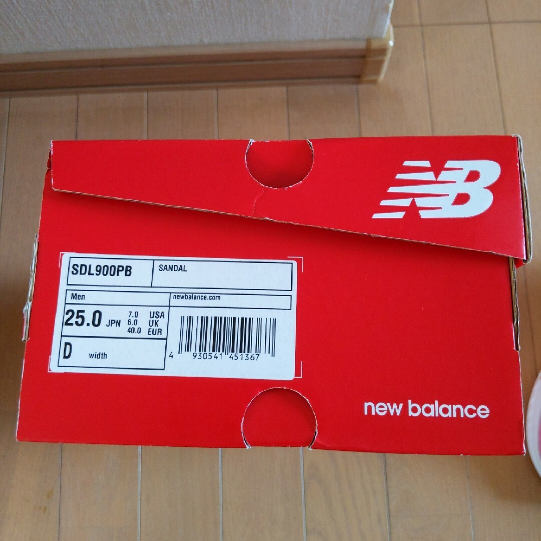 New Balance(ニューバランス)のnew balanceニューバランスSDL900PBサンダル25cm新品箱付き メンズの靴/シューズ(サンダル)の商品写真