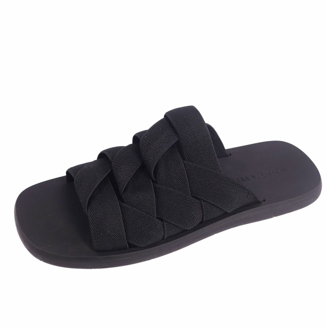 美品 ボッテガヴェネタ BOTTEGA VENETA サンダル PLAT プラット イントレチャート シューズ 靴 メンズ 44(29cm相当) ブラック | フリマアプリ ラクマ