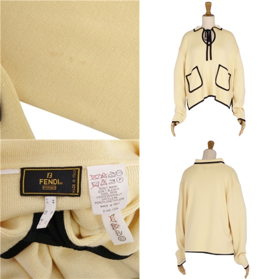 FENDI - Vintage フェンディ FENDI ニット セーター ブラウス FENDI - Vintage フェンディ FENDI ニット セーター ブラウス