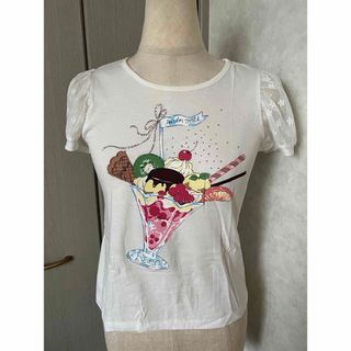 ミルク(MILK)のmilk パフェ柄 Tシャツ(Tシャツ(半袖/袖なし))