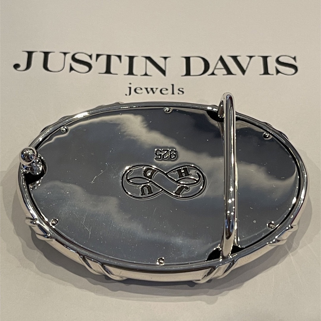 美品◆JUSTIN DAVIS◆CODE BUCKLE◆クラウンバックル◆34万