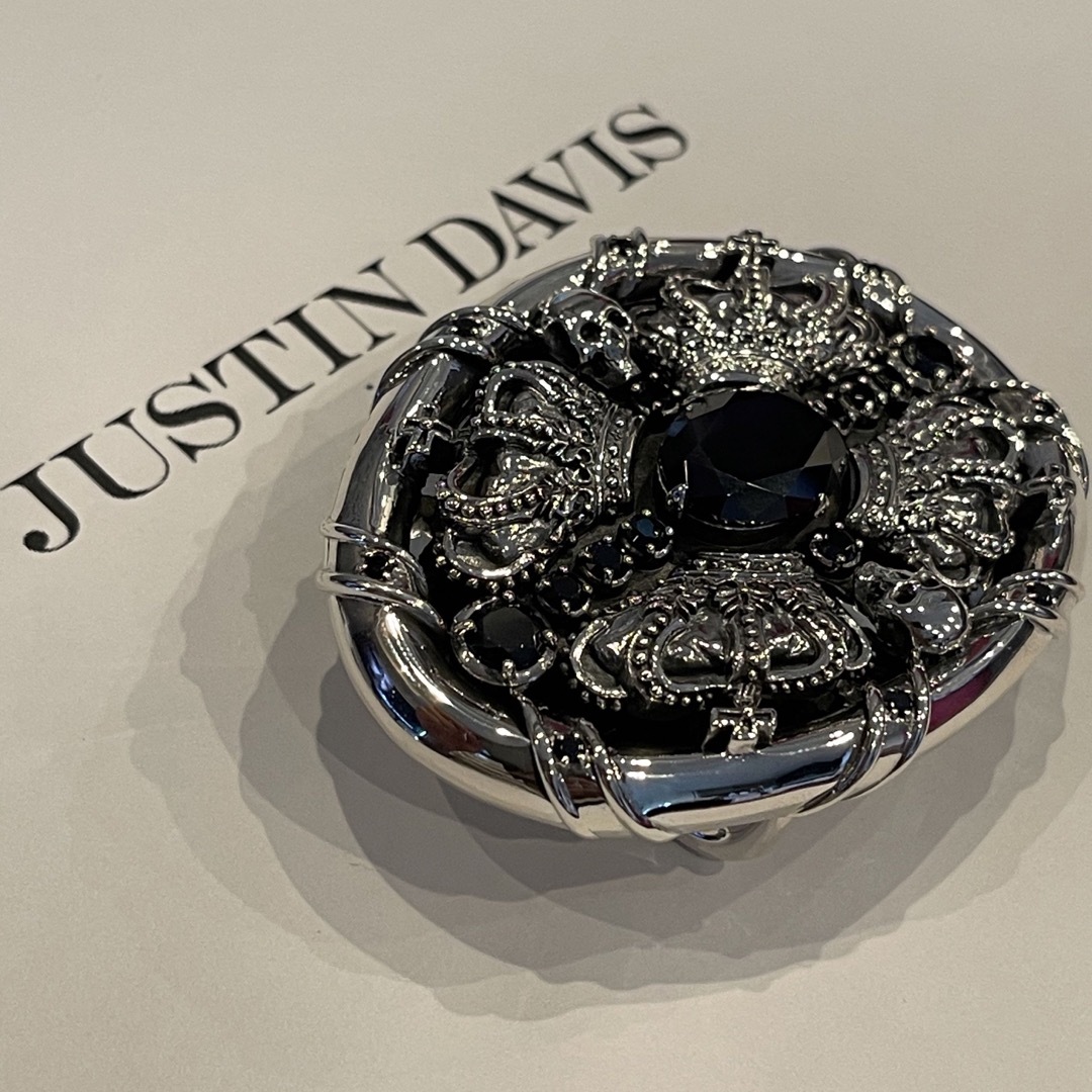 美品◆JUSTIN DAVIS◆CODE BUCKLE◆クラウンバックル◆34万 1