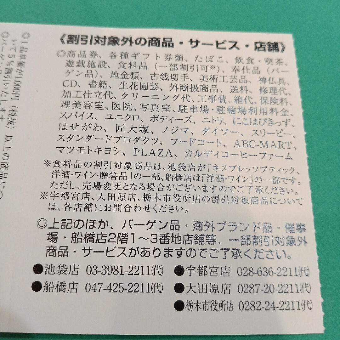 【10枚】東武ワールドスクウェア割引券10枚＋αおまけ チケットの施設利用券(遊園地/テーマパーク)の商品写真