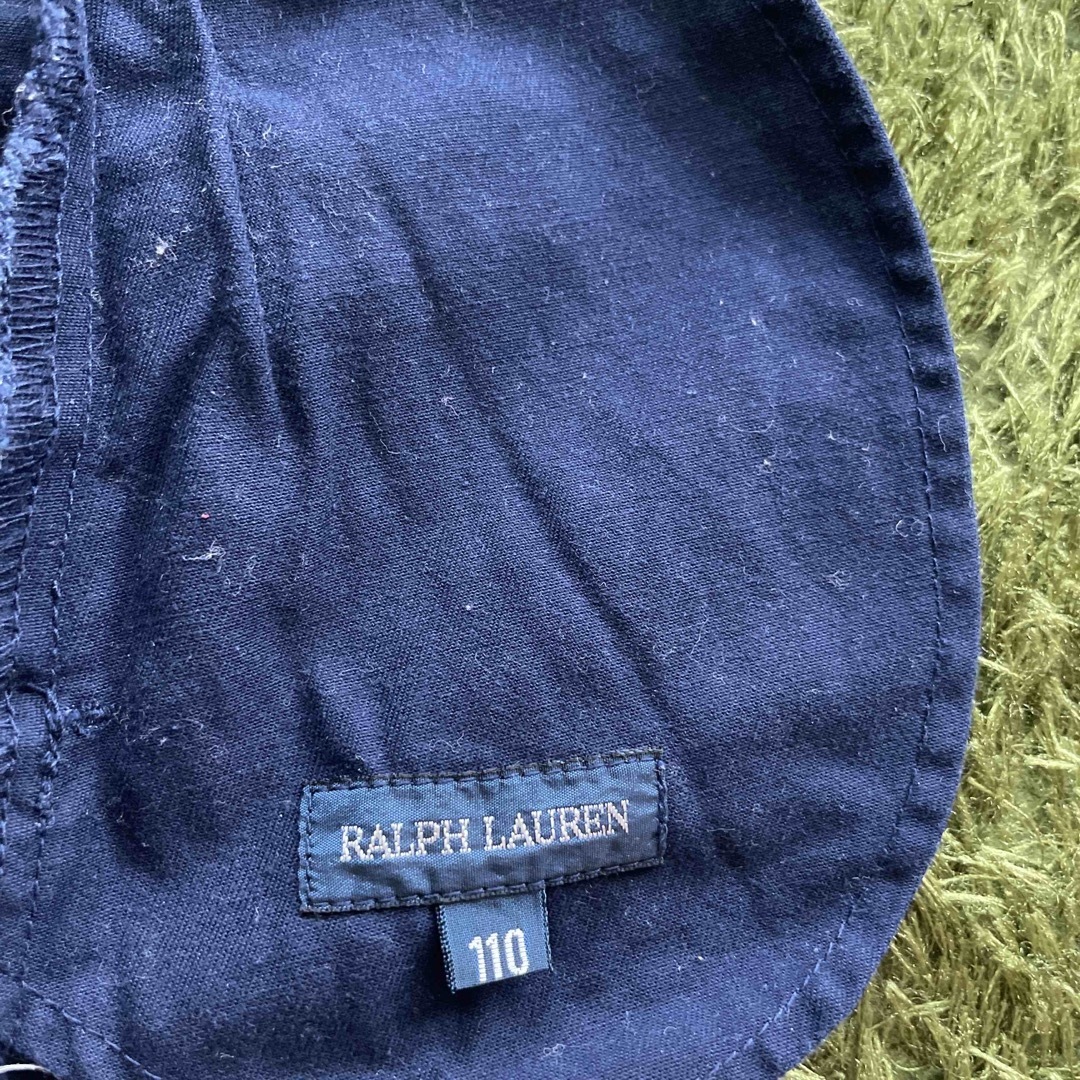 Ralph Lauren(ラルフローレン)のRALPH LAUREN デニムジャンパースカート キッズ/ベビー/マタニティのキッズ服女の子用(90cm~)(ワンピース)の商品写真