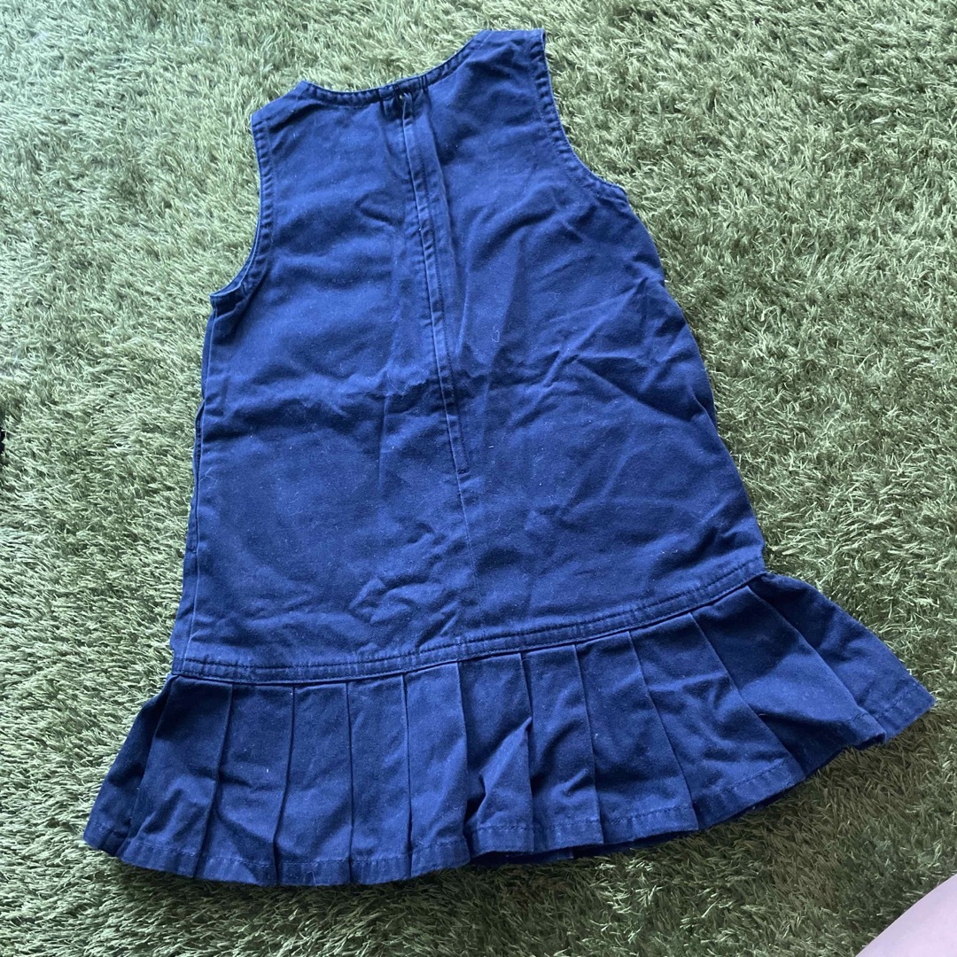 Ralph Lauren(ラルフローレン)のRALPH LAUREN デニムジャンパースカート キッズ/ベビー/マタニティのキッズ服女の子用(90cm~)(ワンピース)の商品写真