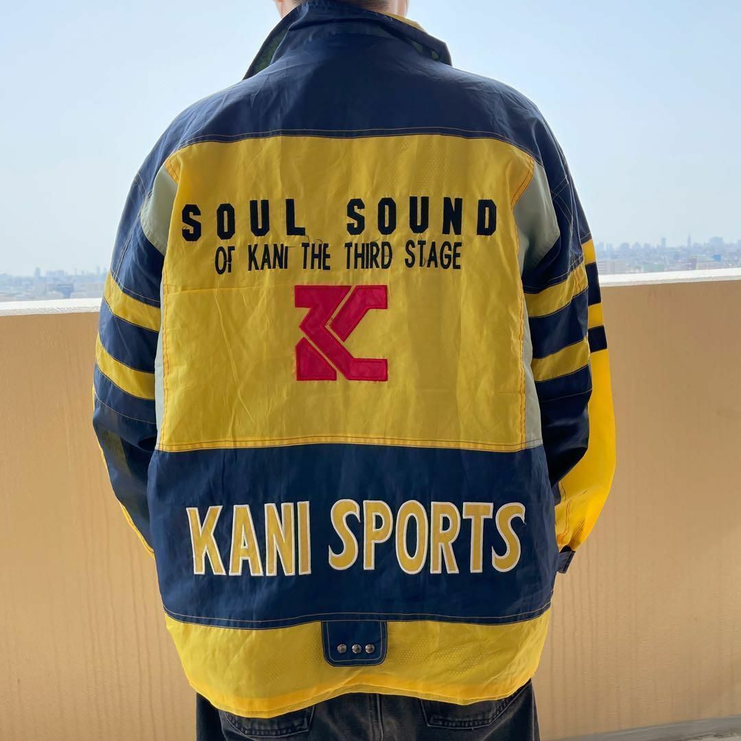 Karl Kani - 00s カールカナイ スポーツ ロゴ刺繍ナイロンジャケット L