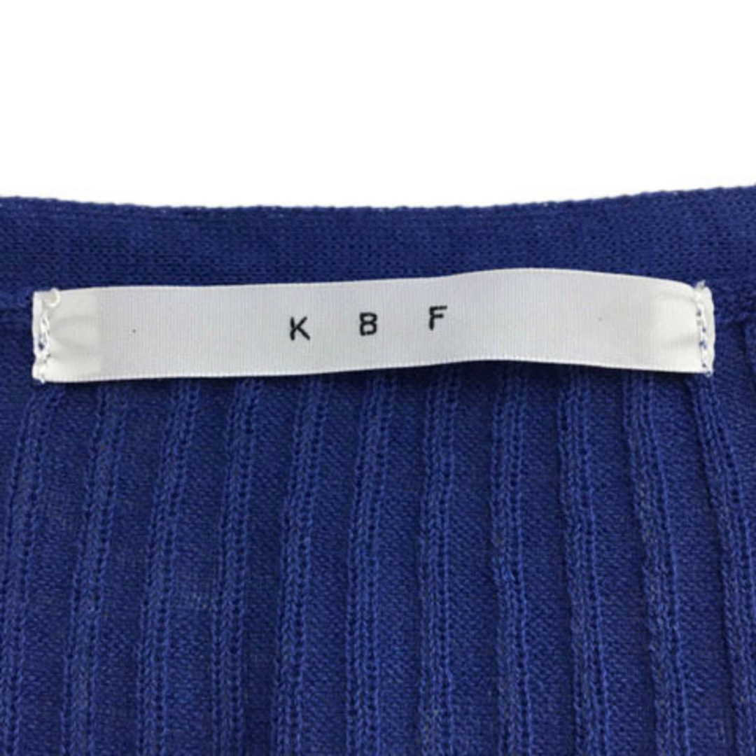 KBF(ケービーエフ)のケイビーエフ アーバンリサーチ カーディガン ニット ロング 長袖 One 青 レディースのトップス(カーディガン)の商品写真