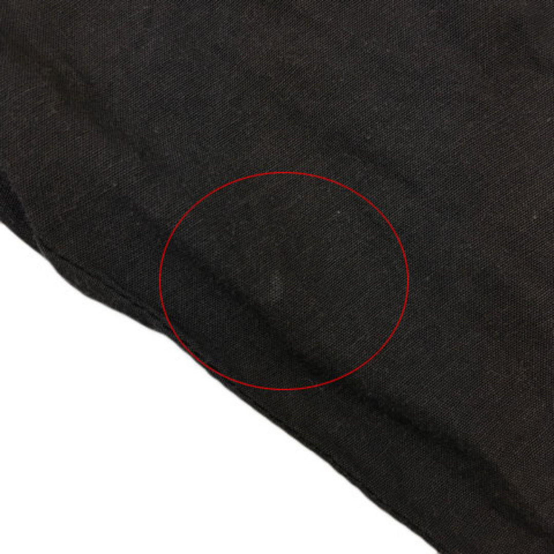 CIAOPANIC TYPY(チャオパニックティピー)のチャオパニック ティピー ブラウス シャツ 透け感 無地 長袖 ONE 黒 レディースのトップス(シャツ/ブラウス(長袖/七分))の商品写真