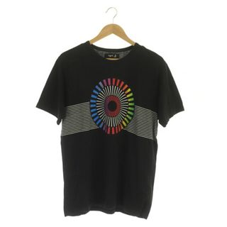 アニエスベー(agnes b.)のアニエスベー ACID WASHED Tシャツ カットソー プリント ボーダー(Tシャツ/カットソー(半袖/袖なし))