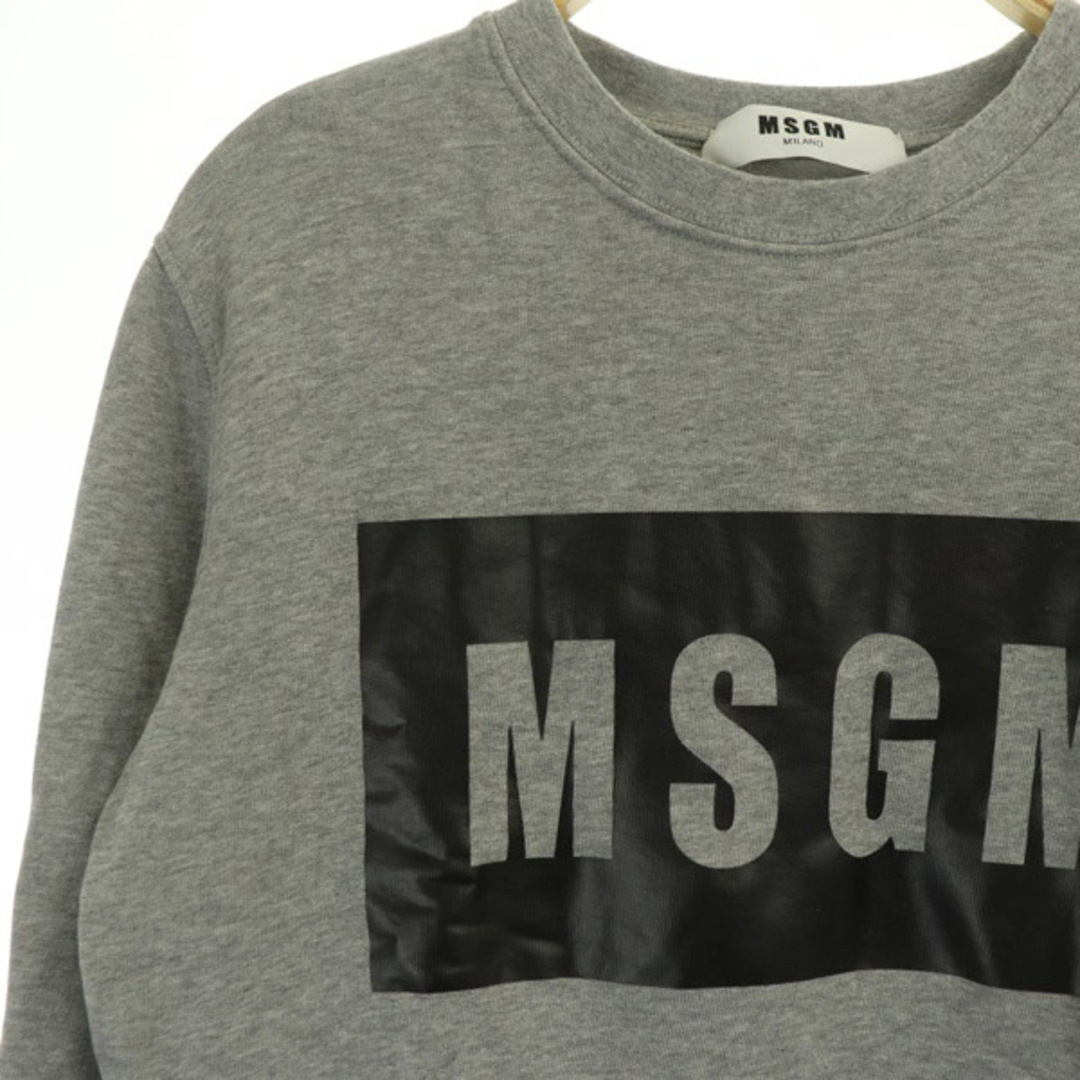 MSGM エムエスジイエム クルー スウェット ワンピース XS