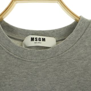 MSGM - エムエスジーエム MSGM トレーナー スウェット 長袖 ロゴ ...