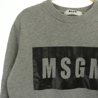 【MSGM】エムエスジーエム XS トレーナー スウェット ショート丈