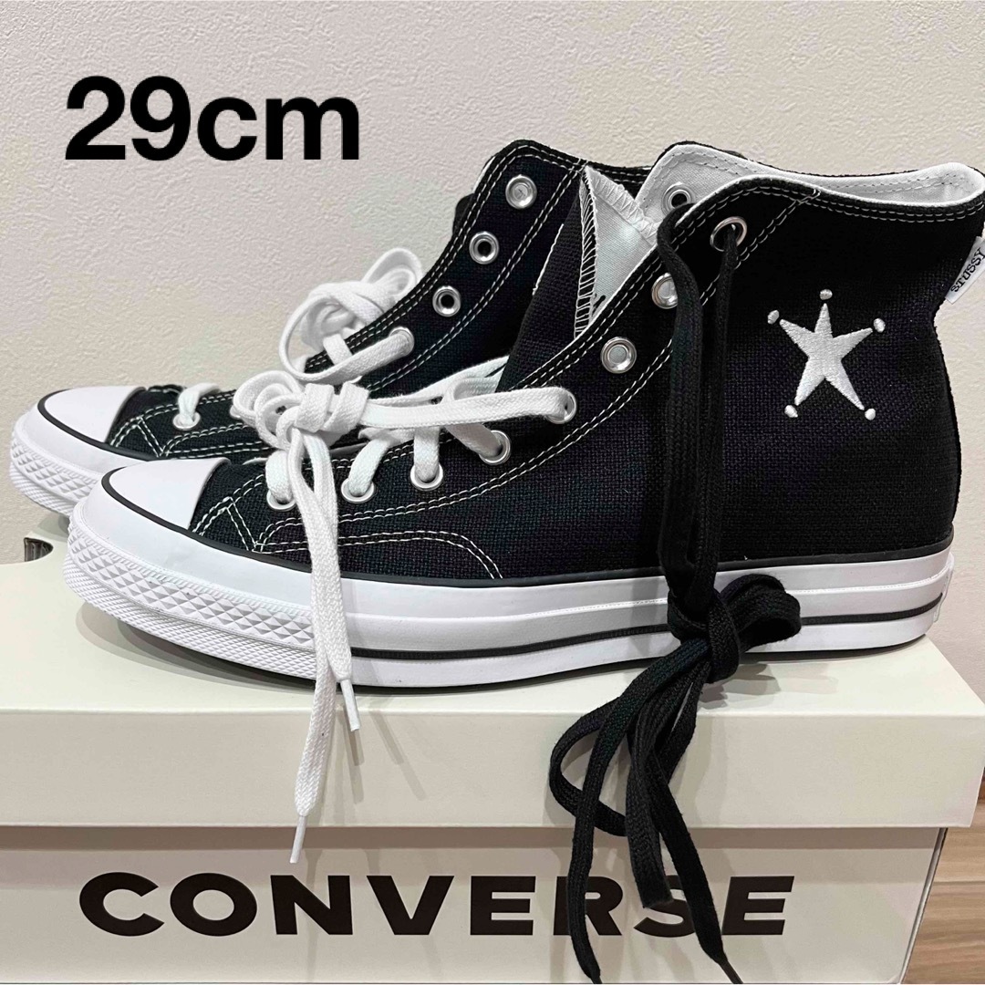 STÜSSY & CONVERSE CHUCK 70 HI ブラック - www.smithlabresearch.org