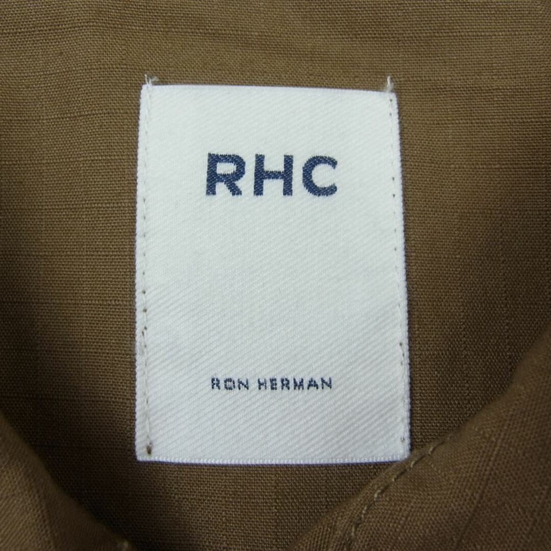 Ron Herman(ロンハーマン)のRon Herman ロンハーマン 長袖シャツ 3520700150 RHC Ripstop Jacket  ミリタリー リップストップ ジャケット カーキ系 M【中古】 メンズのトップス(シャツ)の商品写真