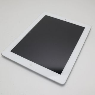 アップル(Apple)の超美品 iPad 第4世代 cellular 16GB ホワイト  M666(タブレット)