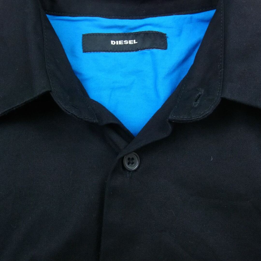 DIESEL(ディーゼル)のDIESEL ディーゼル 半袖シャツ 18SS Rabbit Shirt BRAVE ラビット ブラック系 XS【中古】 メンズのトップス(シャツ)の商品写真
