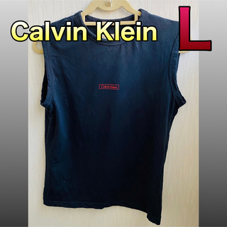 カルバンクライン(Calvin Klein)のカルバン クライン ジーンズ タンクトップ Lサイズ(Tシャツ/カットソー(半袖/袖なし))