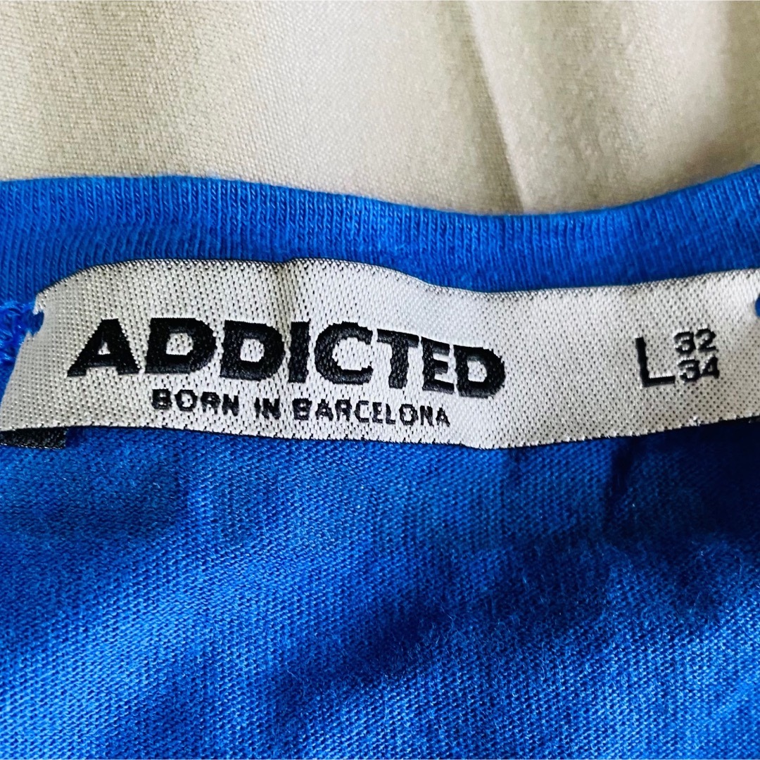 ADDICTED(アディクテッド)のアディクテッド マッスル Tシャツ Lサイズ メンズのトップス(Tシャツ/カットソー(半袖/袖なし))の商品写真