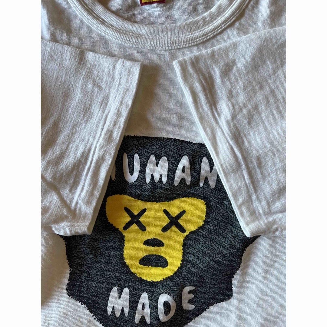 HUMAN MADE(ヒューマンメイド)のhuman made ヒューマンメイド kaws カウズ コラボ tシャツ XL メンズのトップス(Tシャツ/カットソー(半袖/袖なし))の商品写真