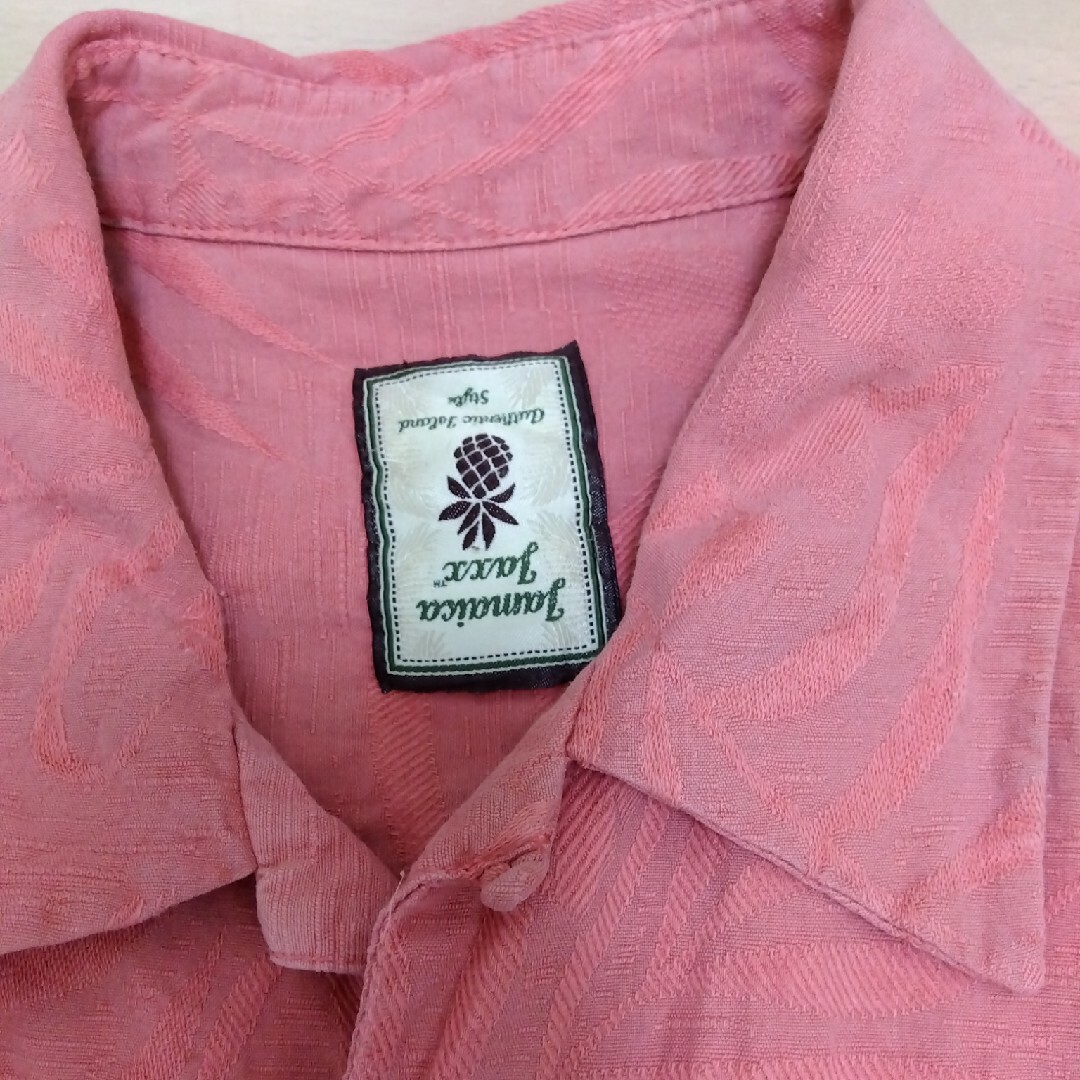 アロハシャツ     メンズサイズ   ピンク メンズのトップス(シャツ)の商品写真