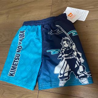 新品　キッズ水着　男の子　110 鬼滅の刃　炭治郎　海水パンツ　水遊び　保育園(水着)