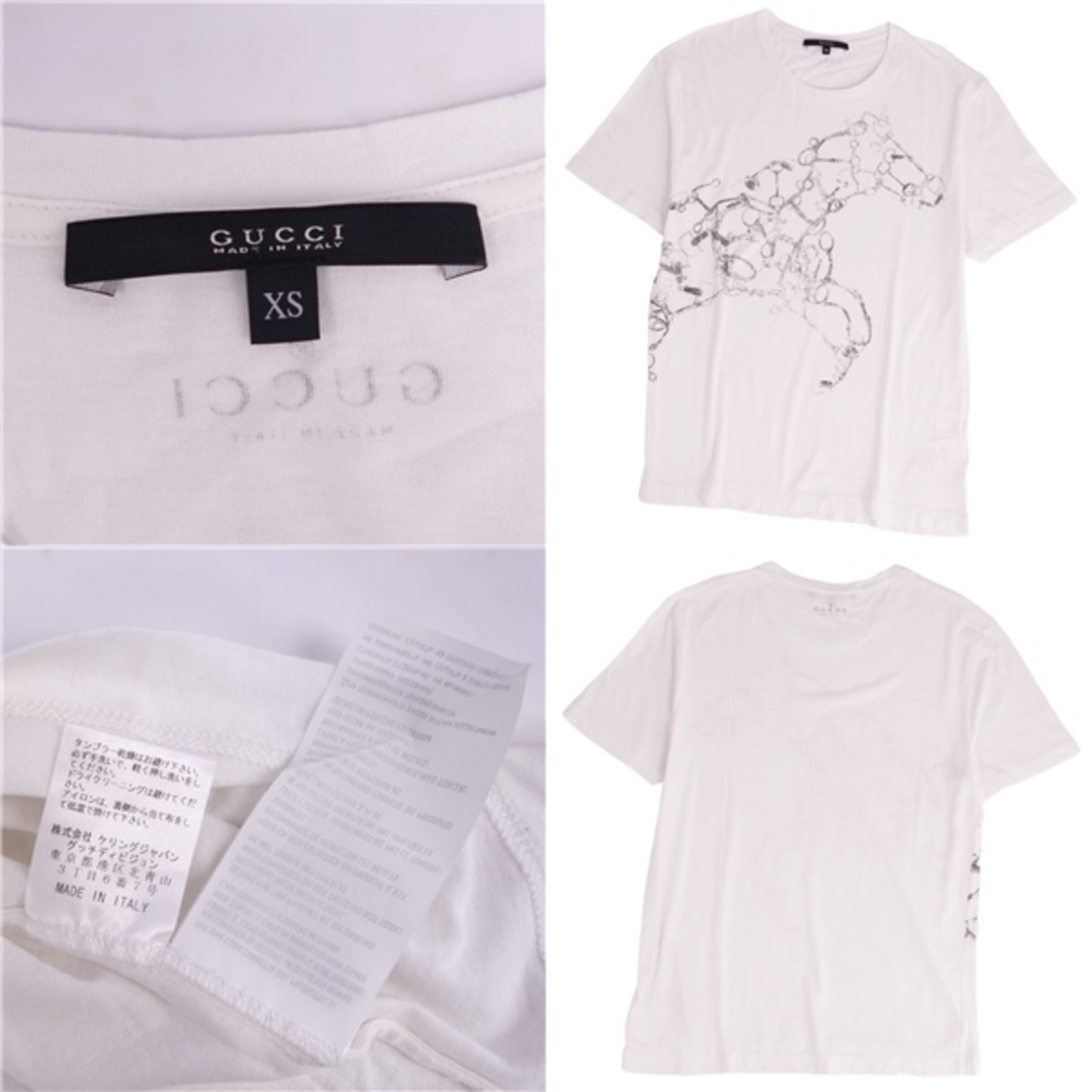 Gucci - 美品 グッチ GUCCI Tシャツ カットソー 半袖 ショートスリーブ