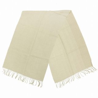 美品 アニオナ ウール × シルク 大判 ストール マフラー ショール ニット