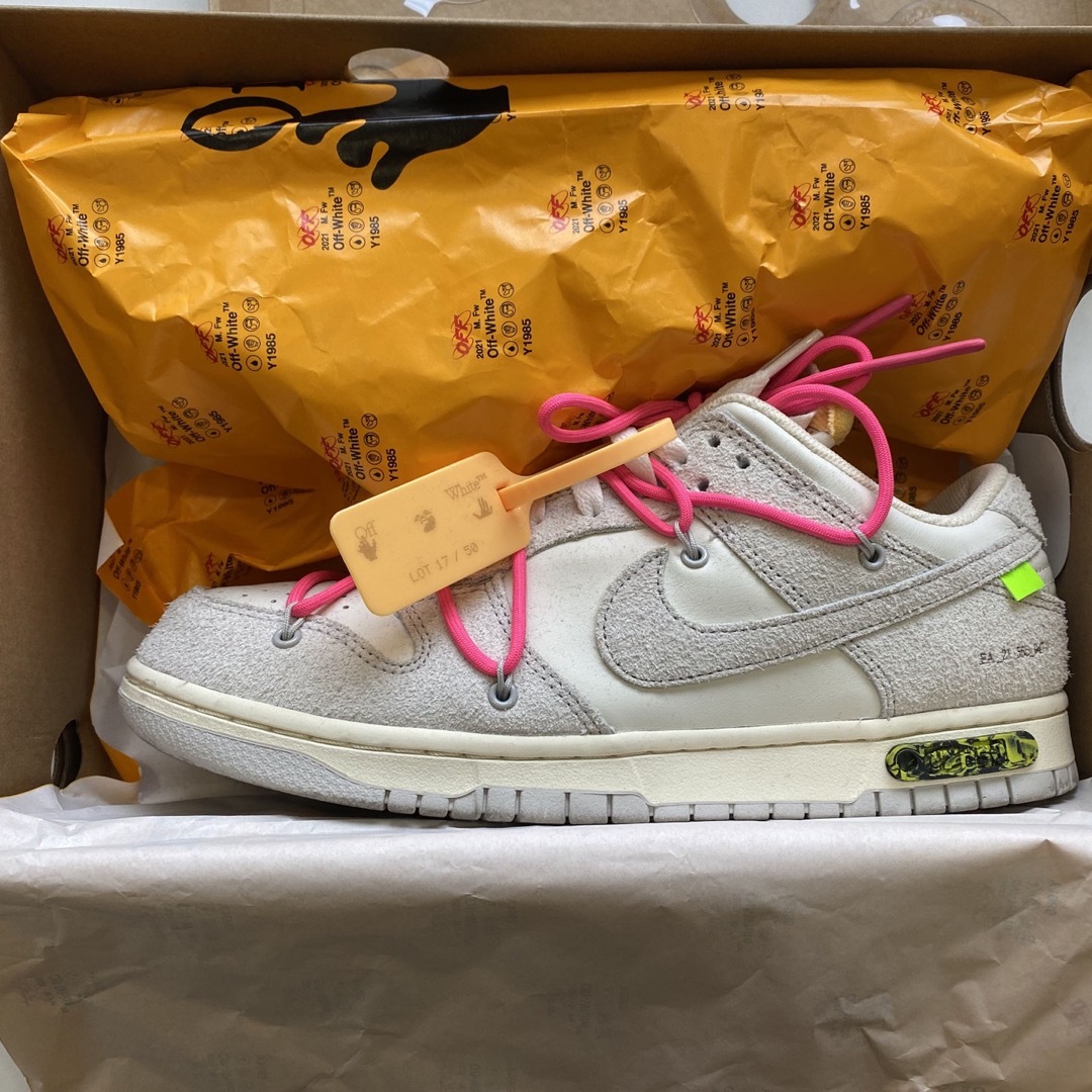 NIKE - OFF-WHITE × NIKE DUNK LOW 1 OF 50 