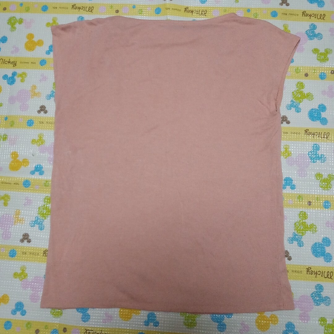 トップス☆サーモンピンク☆ レディースのトップス(カットソー(半袖/袖なし))の商品写真