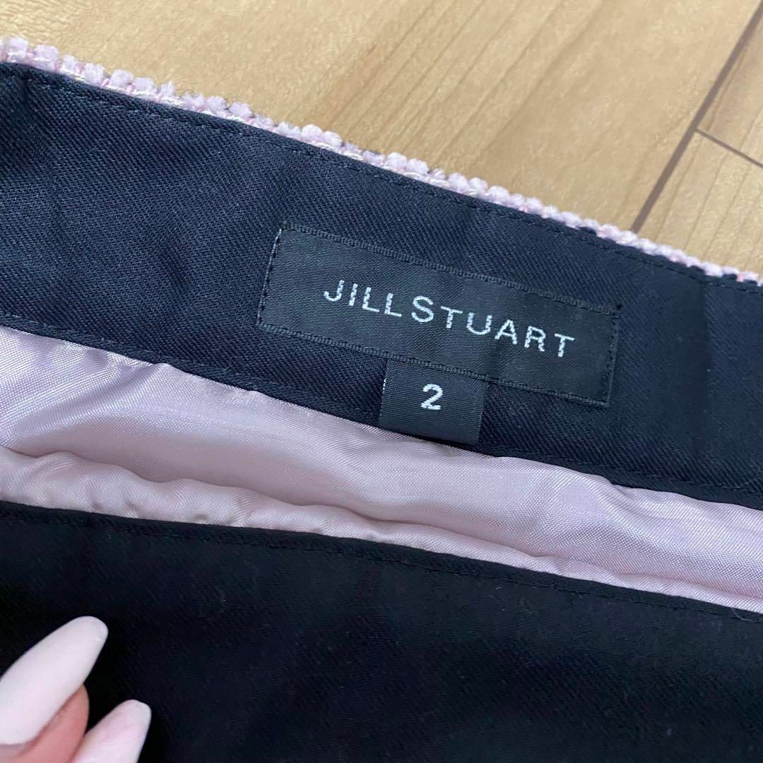 JILLSTUART(ジルスチュアート)のJILLSTUART ジルスチュアート　スカート　ピンク　2サイズ　春服 レディースのスカート(ひざ丈スカート)の商品写真