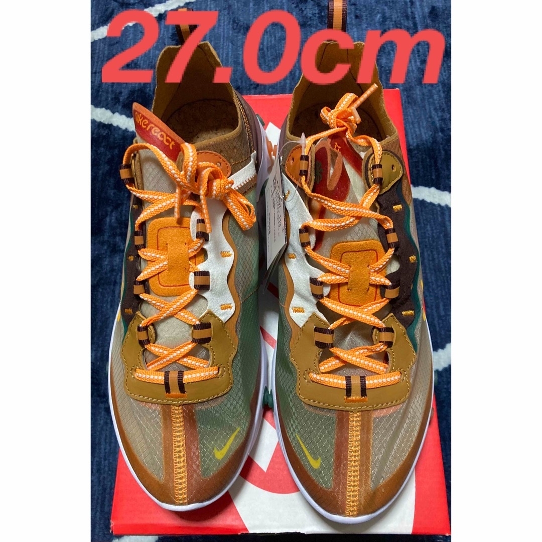 NIKE REACT ELEMENT 87  27.0cm