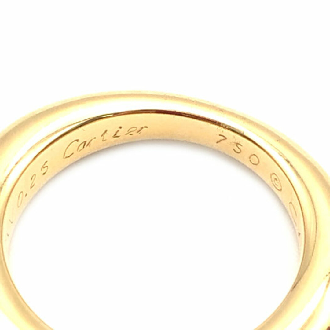 Cartier - カルティエ エリプス リング 1Pダイヤ 0.25ct #50 Cartier - カルティエ エリプス リング 1Pダイヤ 0.25ct #50