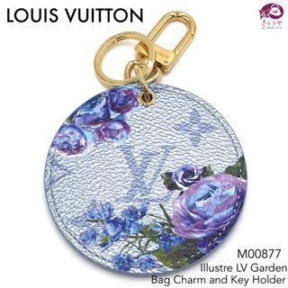 ルイヴィトン(LOUIS VUITTON)のルイヴィトン M00877 イリュストレ LVガーデン バッグチャームキーリング(チャーム)