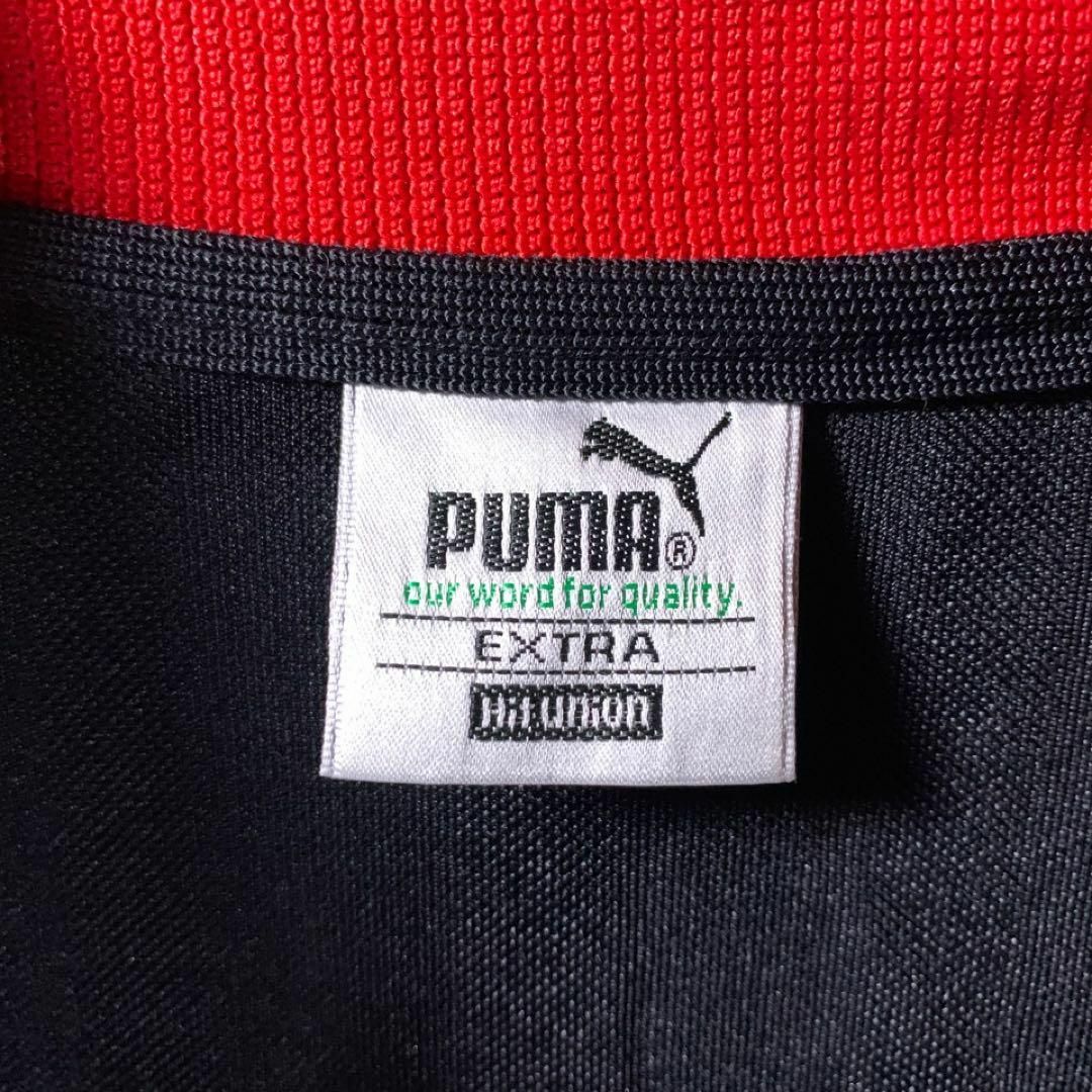 【美品】90s PUMA ヒットユニオン製　ジャージセットアップ　レッド