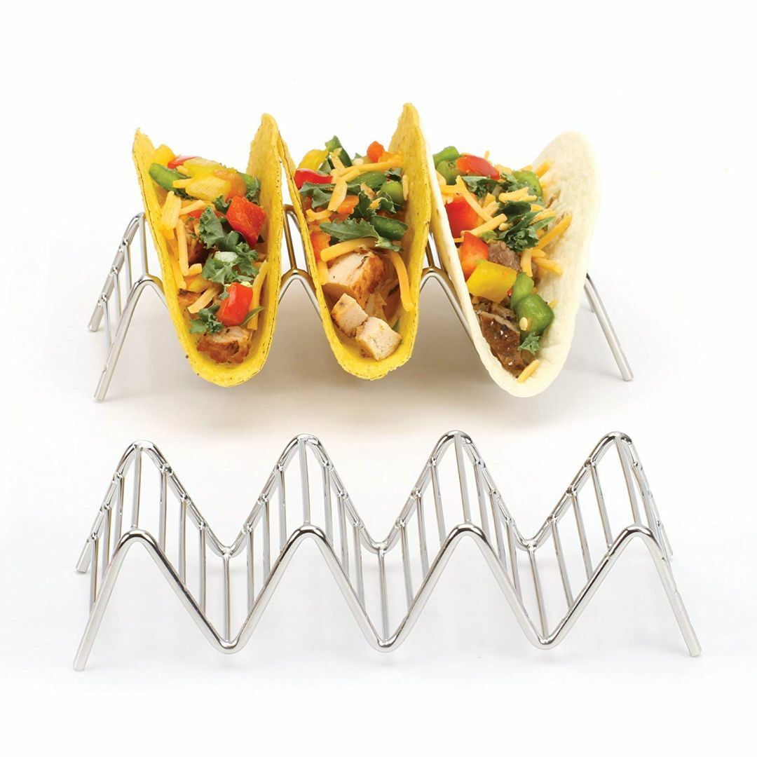 Mollytek タコスホルダー タコススタンド 2ピース Taco Shell