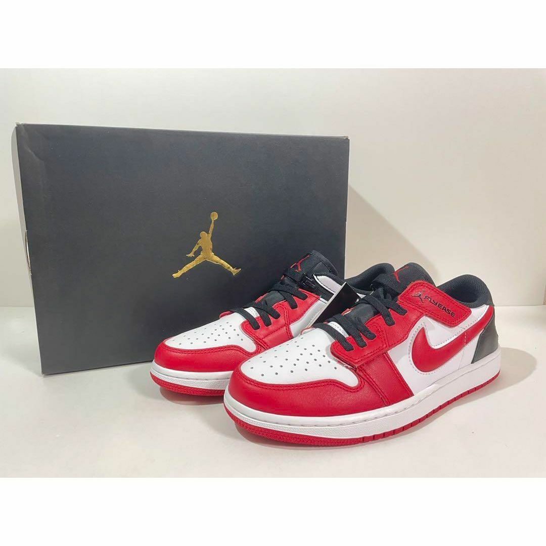 新品未使用 NIKE AIR JORDAN 1 LOW FlyEase 赤黒