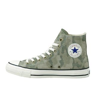 コンバース(CONVERSE)のCONVERSE　コンバース　22.5   ハイカット　迷彩　カムフラージュ(スニーカー)